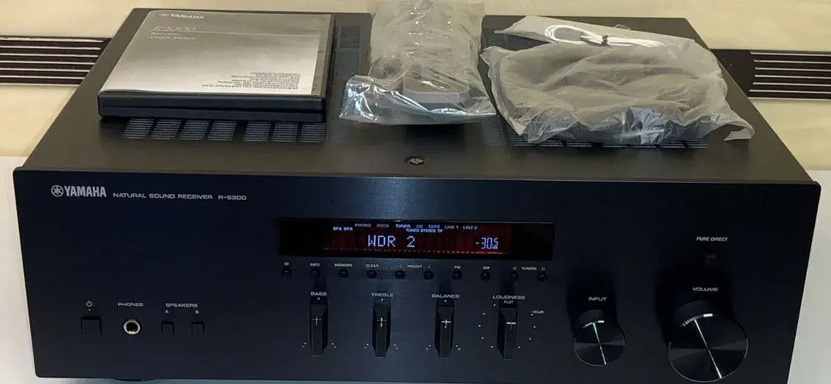 YAMAHA R-S300 Stereo Receiver+DO/55W-8ohm/Loudness