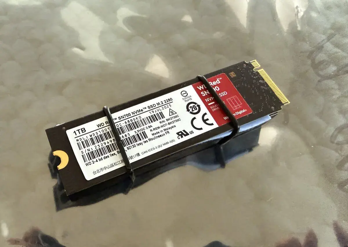 NVMe disky WD Red SN700 1TB