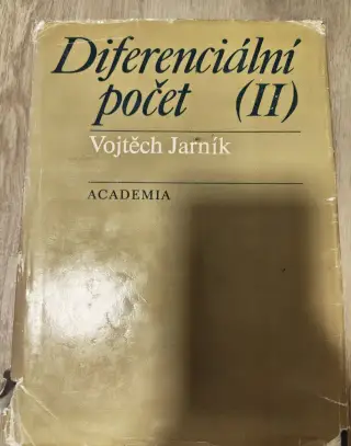 Diferenciální počet II - Vojtěch Jarník
