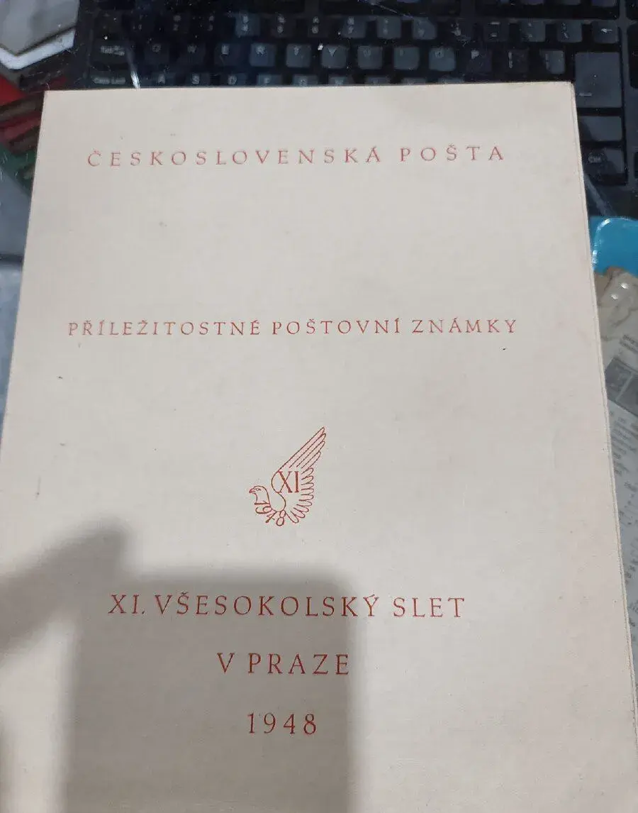 kolekce československých aršíků a pamětních listů
