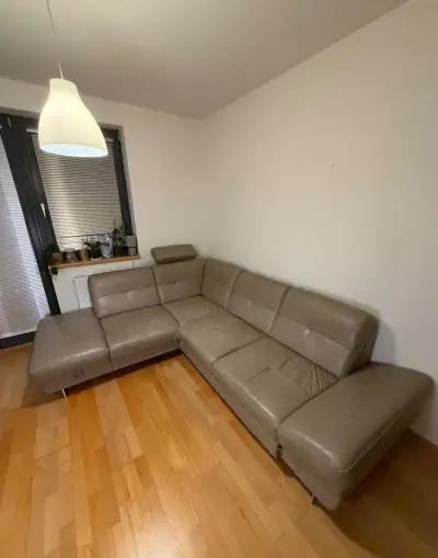 KOŽENÝ GAUČ velmi dobrý stav