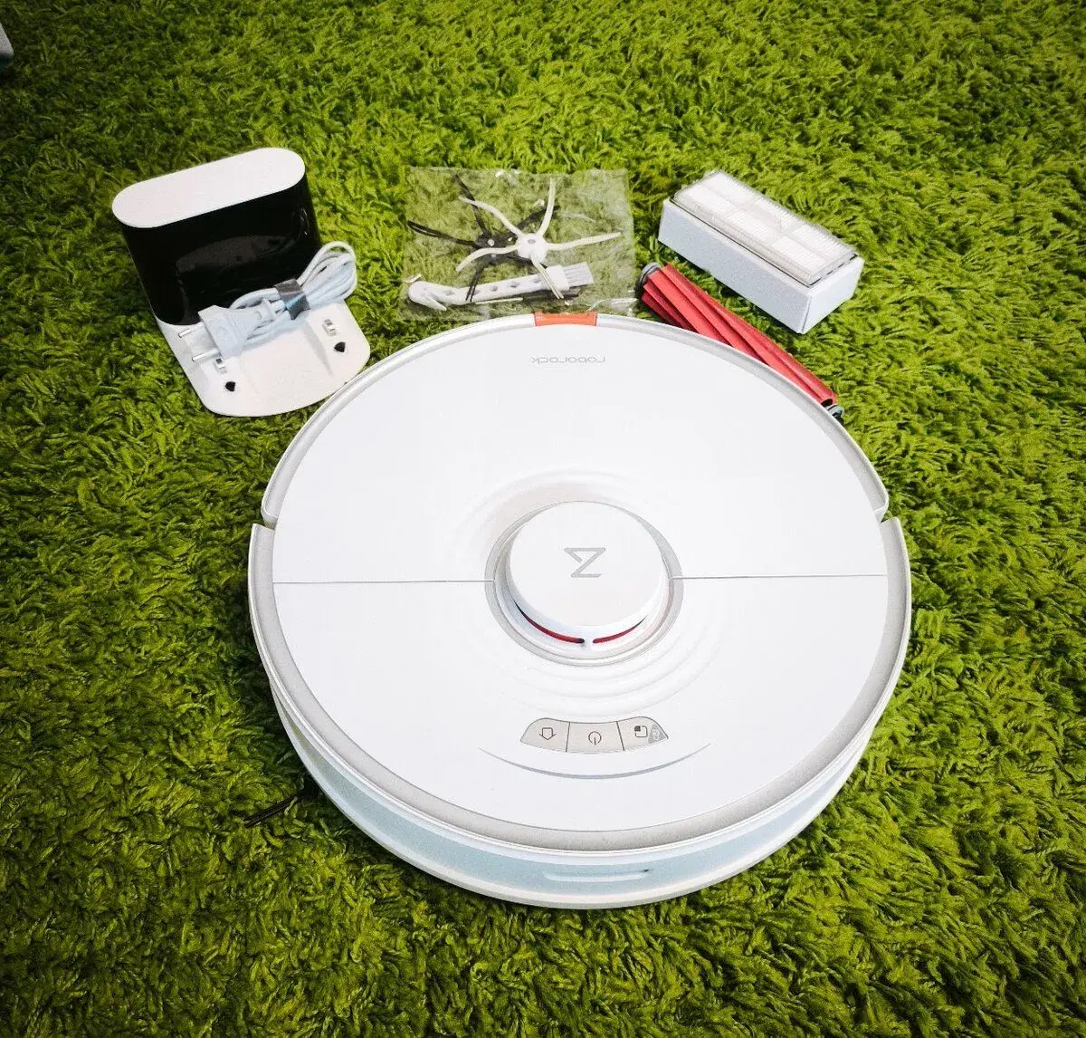 Robotický vysavač Roborock S7 (bílý) + příslušenství