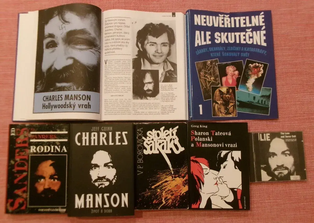Charles Milles Manson - knhy + CD - Lies.