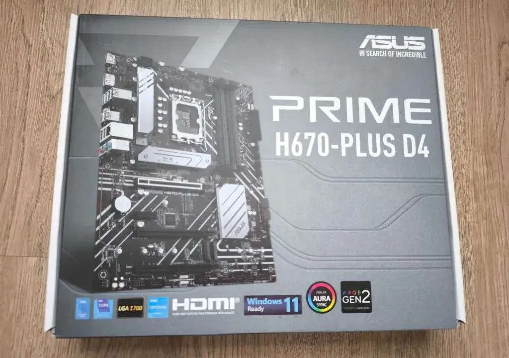 ASUS PRIME H670-plus d4