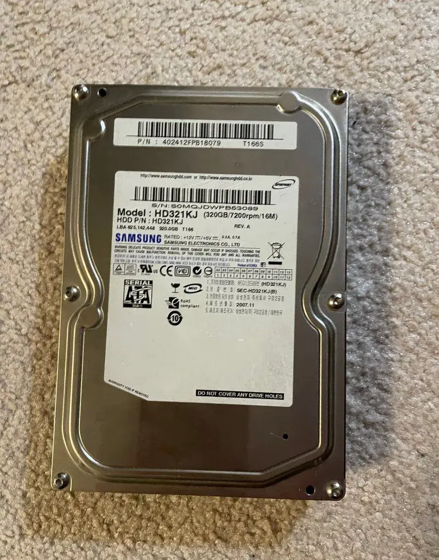 hdd Samsung 320gb