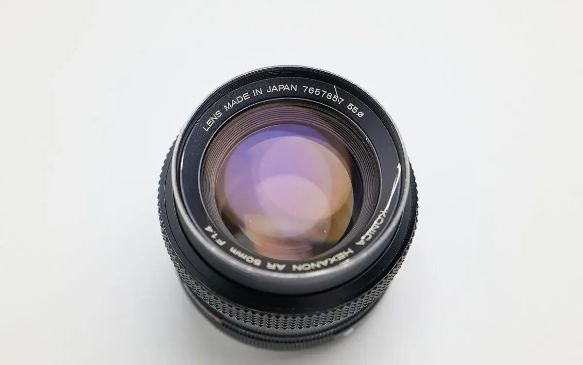 Konica Hexanon AR 50mm f/1.4 – Made in Japan
