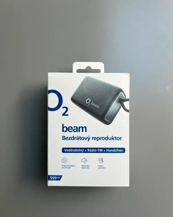 Bezdrátový reproduktor -nový, O2 Beam