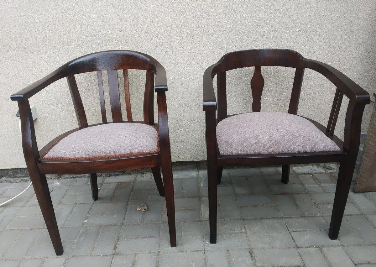 Křesla ČSR,po renovaci.
