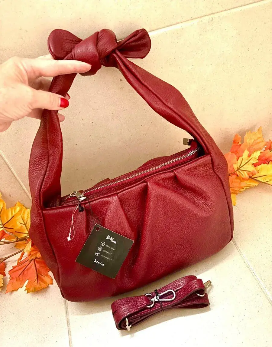 BLAIRE NOVÁ kožená kabelka do ruky, crossbody