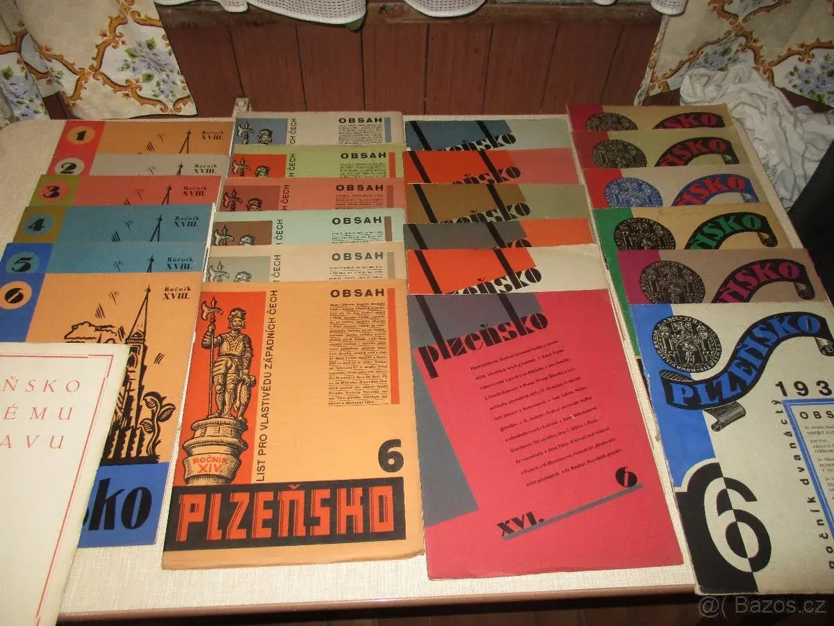 Staré časopisy Plzeňsko 1929-30