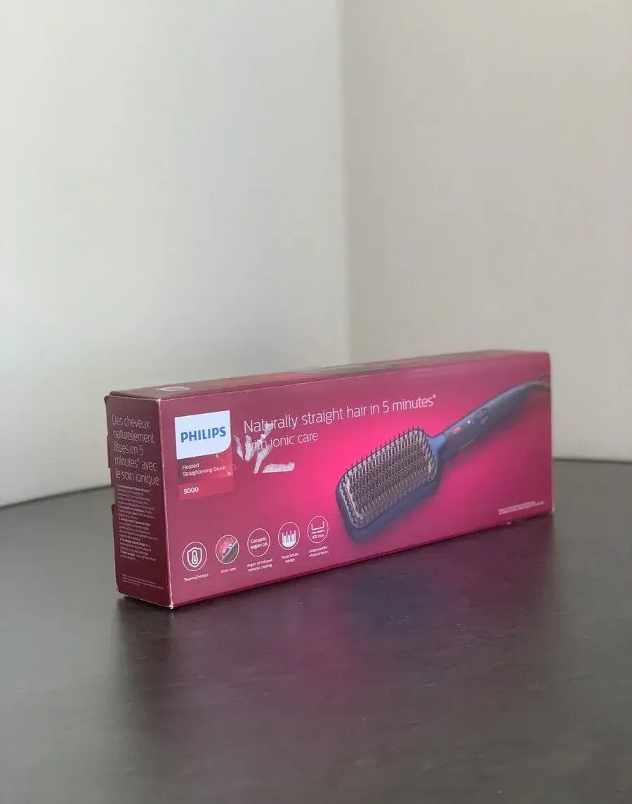 Ionizační žehlicí kartáč na vlasy Philips BHH885/00 – NOVÝ