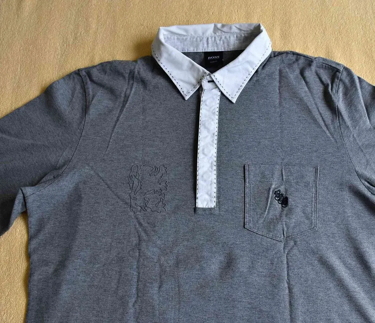 Sportovně-elegantní triko slim fit Hugo Boss vel.L