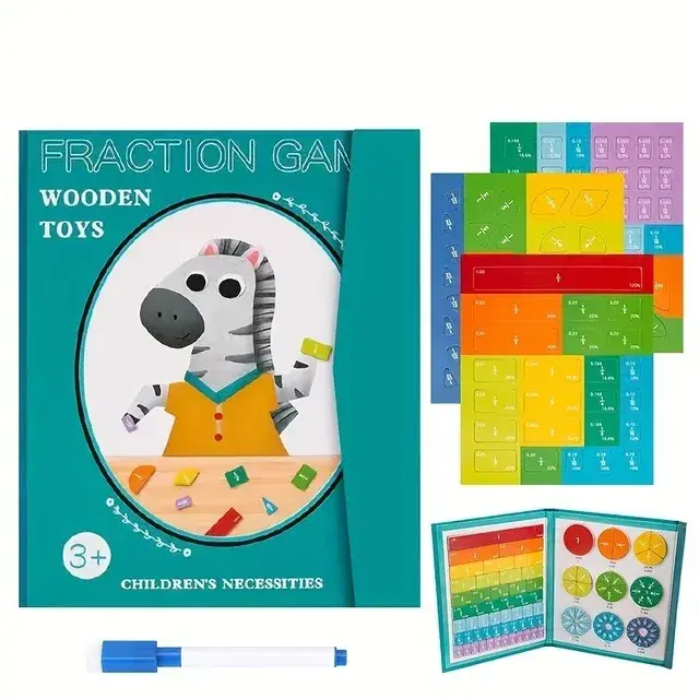 Dětská knížka - wooden toys