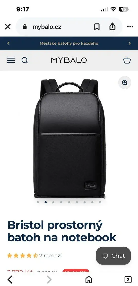 Bussines batoh na notebook