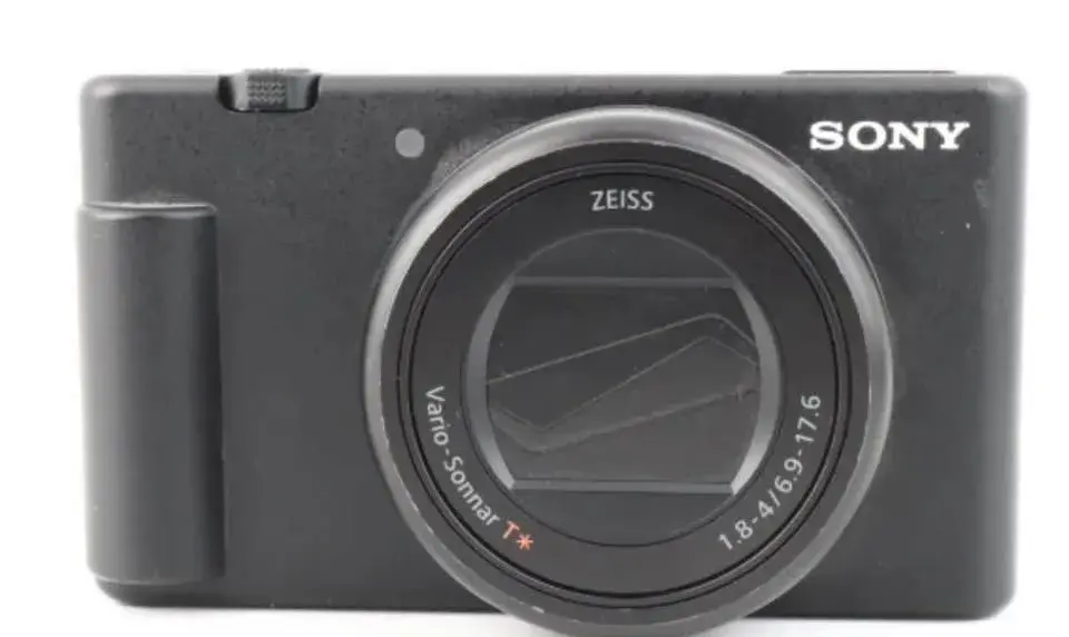 Sony ZV1 vlogovací kamera + mikrofon, dummy baterie, přísluš
