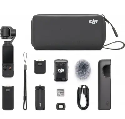 DJI Osmo Pocket 3 Creator Combo + ND filtry + výběr SD karet