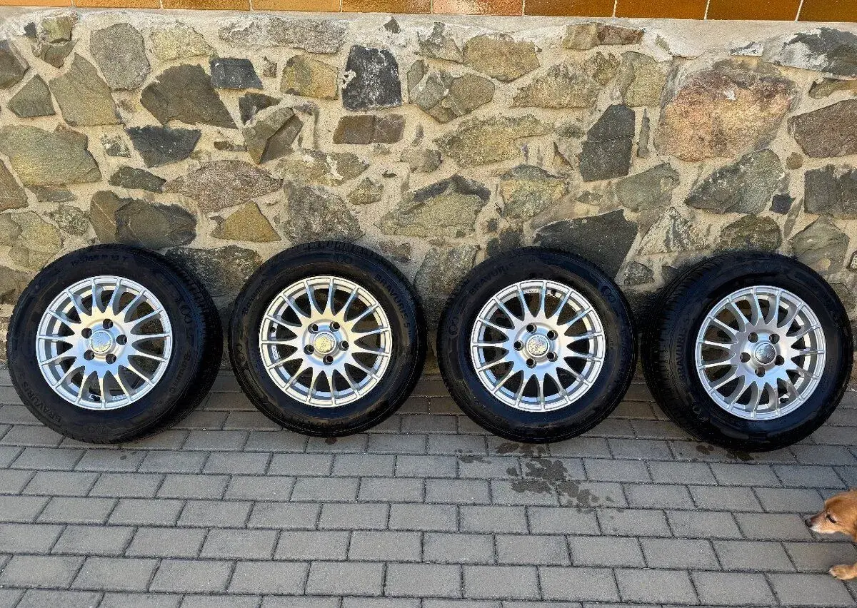 Komplet kola 195/65 R15, 5x114,3