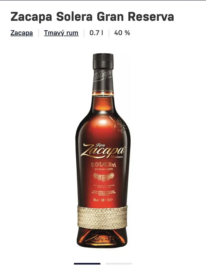 Rum Zacapa