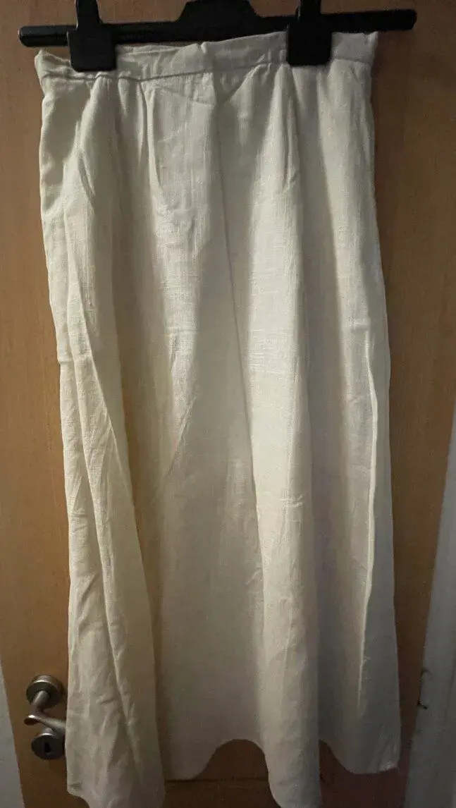 Dámská dlouhá bílá sukně, vel. 36