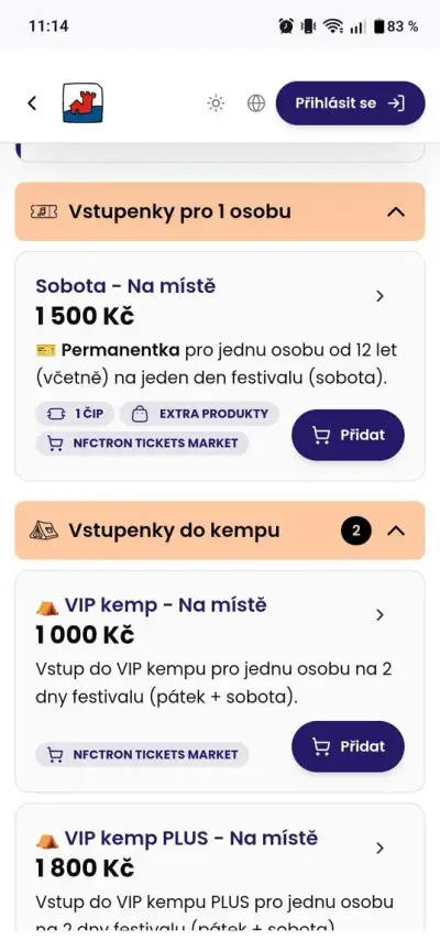 Dvě sobotní vstupenky na Hrady na Bezděz