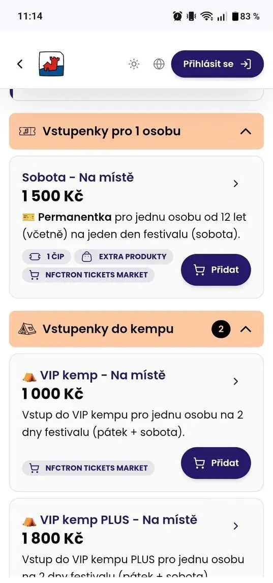 Dvě sobotní vstupenky na Hrady na Bezděz