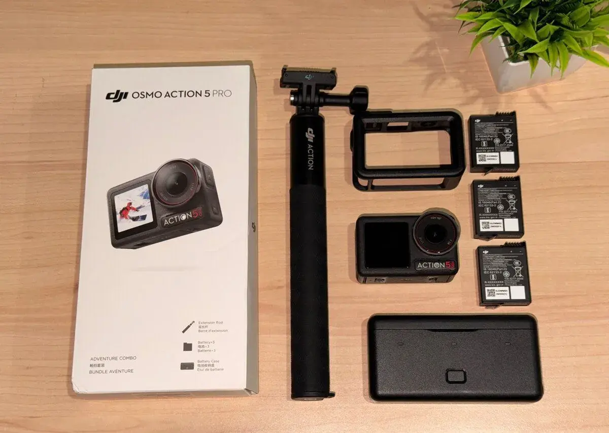 DJI Osmo Action 5 Pro – Adventure Combo | stav, jako nová
