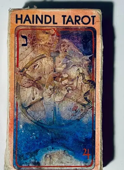 Tarotové karty Haindl Tarot Deck + kniha/návod