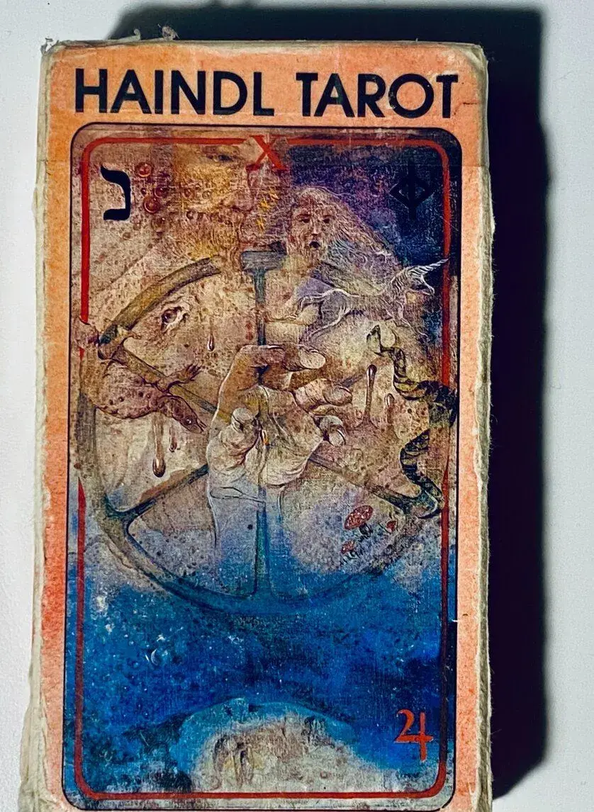 Tarotové karty Haindl Tarot Deck + kniha/návod