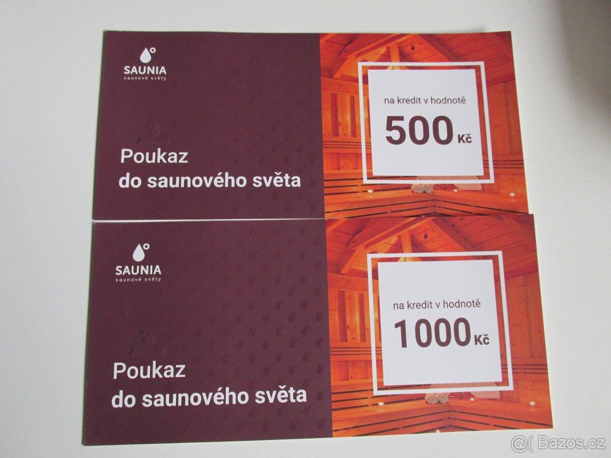 SAUNIA POUKAZ