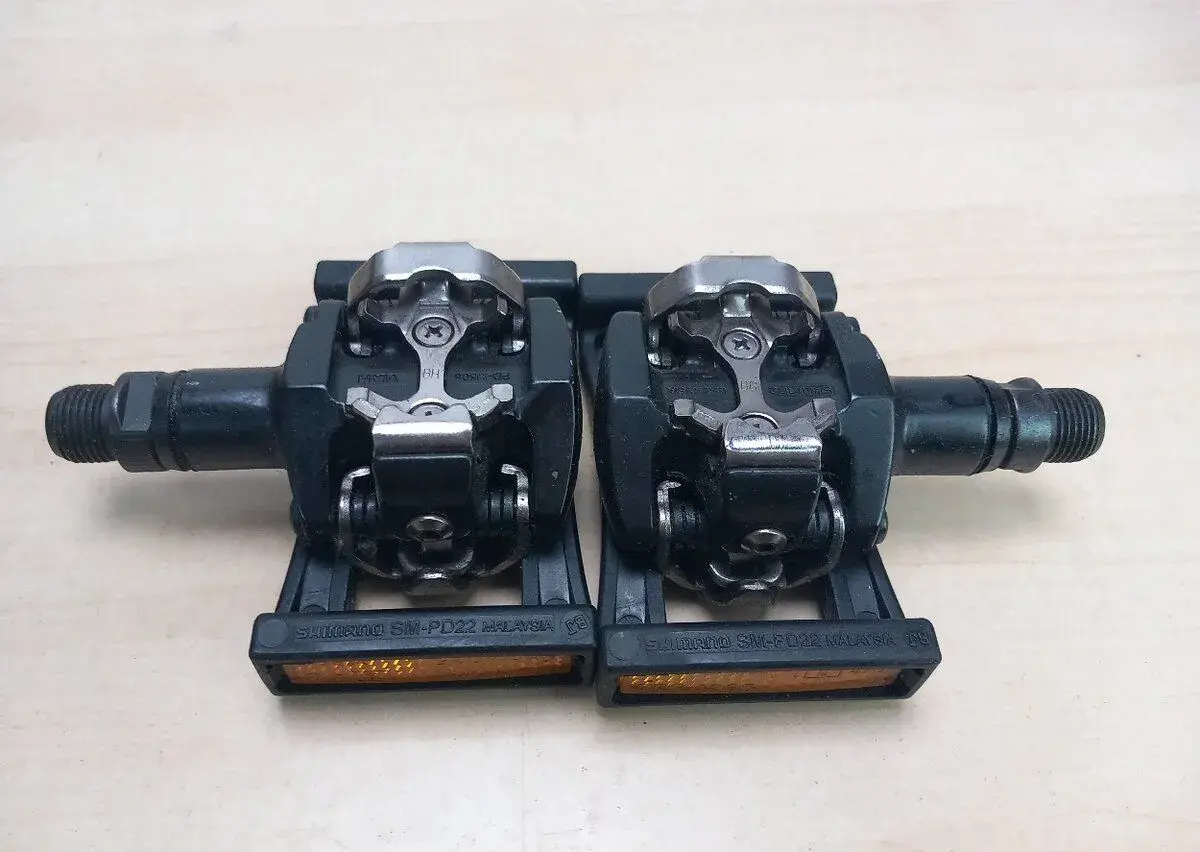 Oboustranné nášlapné pedály Shimano PD-M505 SPD