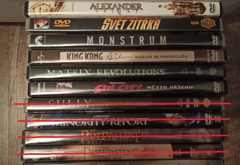 Originální DVD filmy