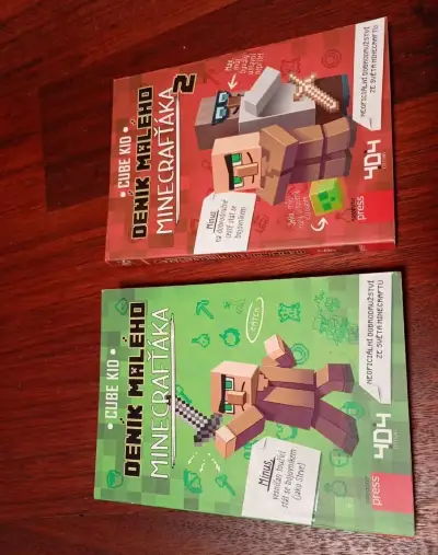 deník malého minecrafťáka 1. a 2. díl