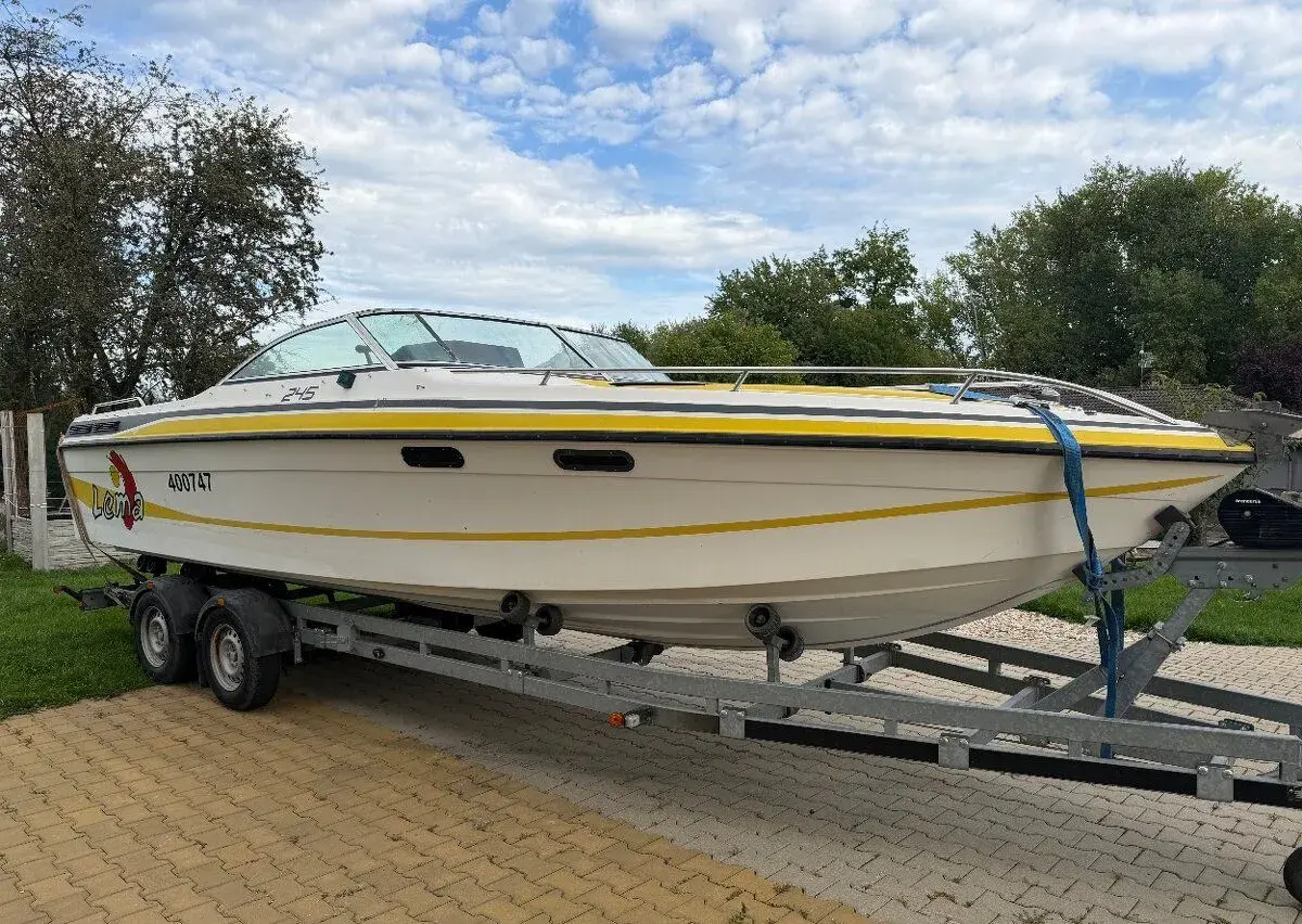 Lema 245 Bravo 7.4 V8 +vlek Brenderup, nová STK