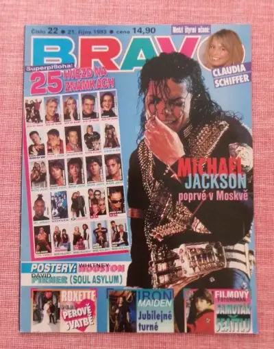 Bravo 22/1993 - komplet + 25 hvězd na známkách.