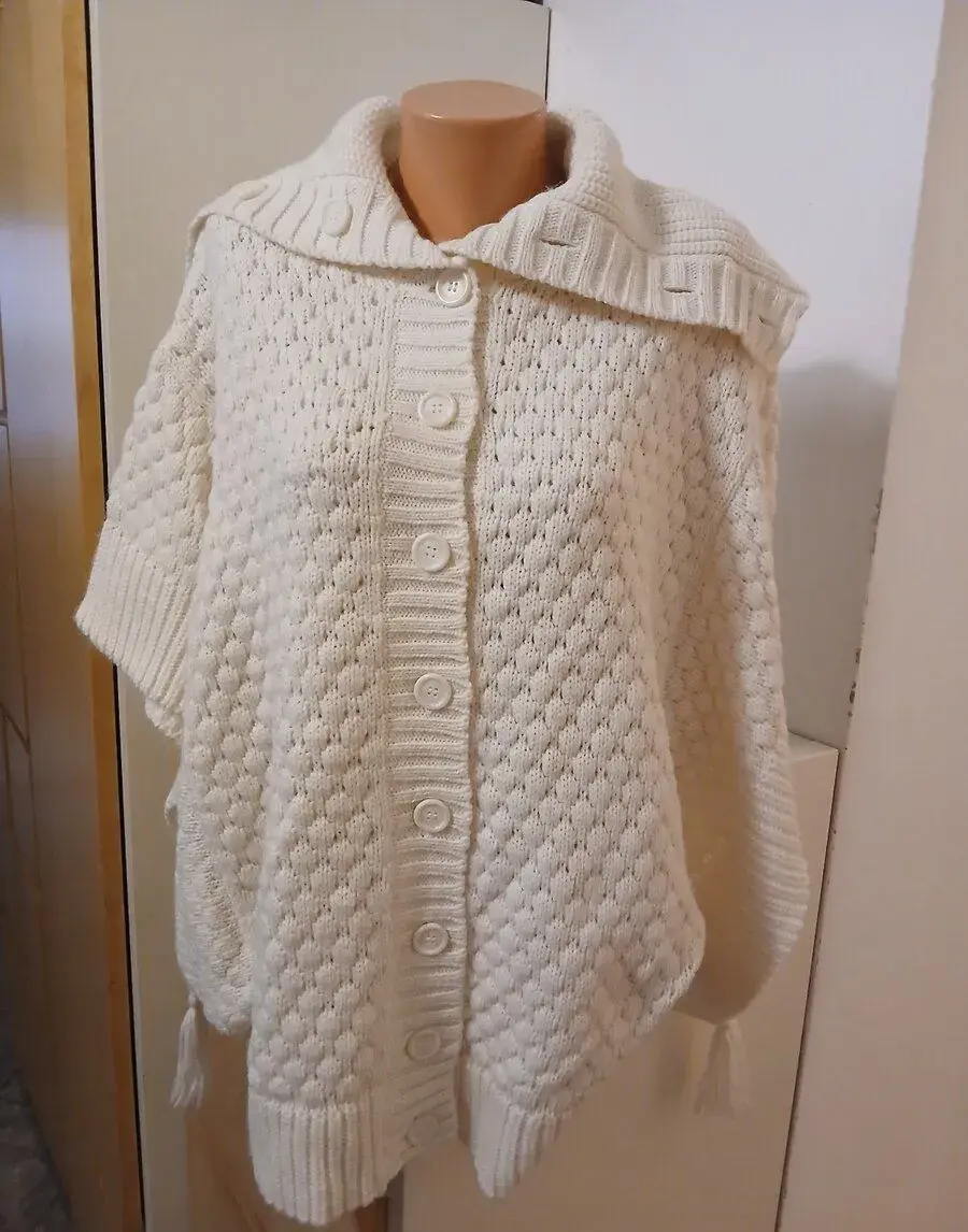 Svetr/pončo Etam vel. univerzální