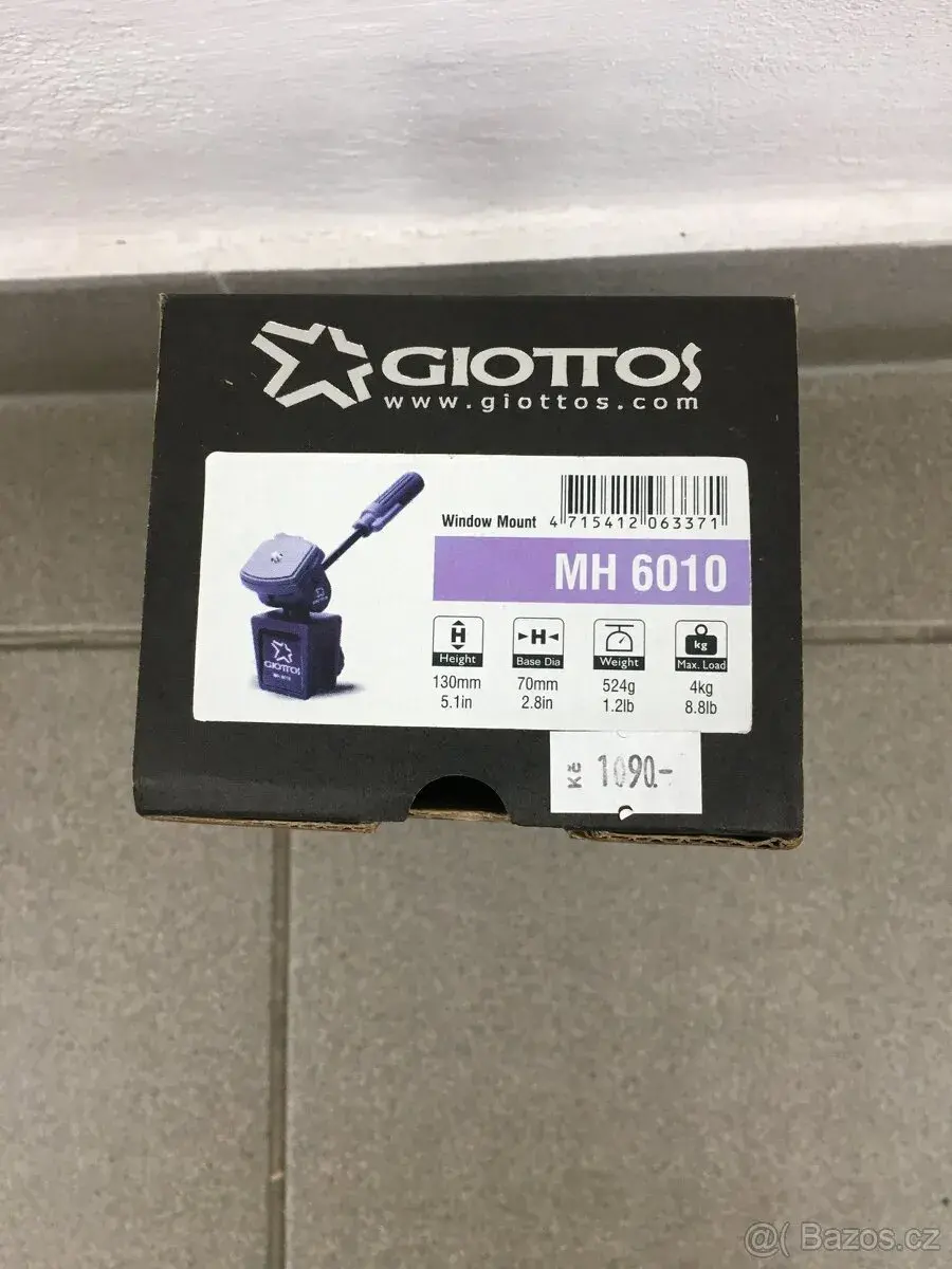 Giottos MH 6010 Window Mount