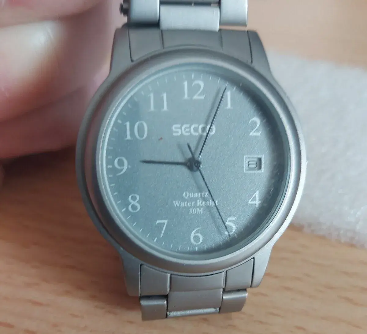 SECCO Quartz Watch TITANIUM Water Resistant 30M