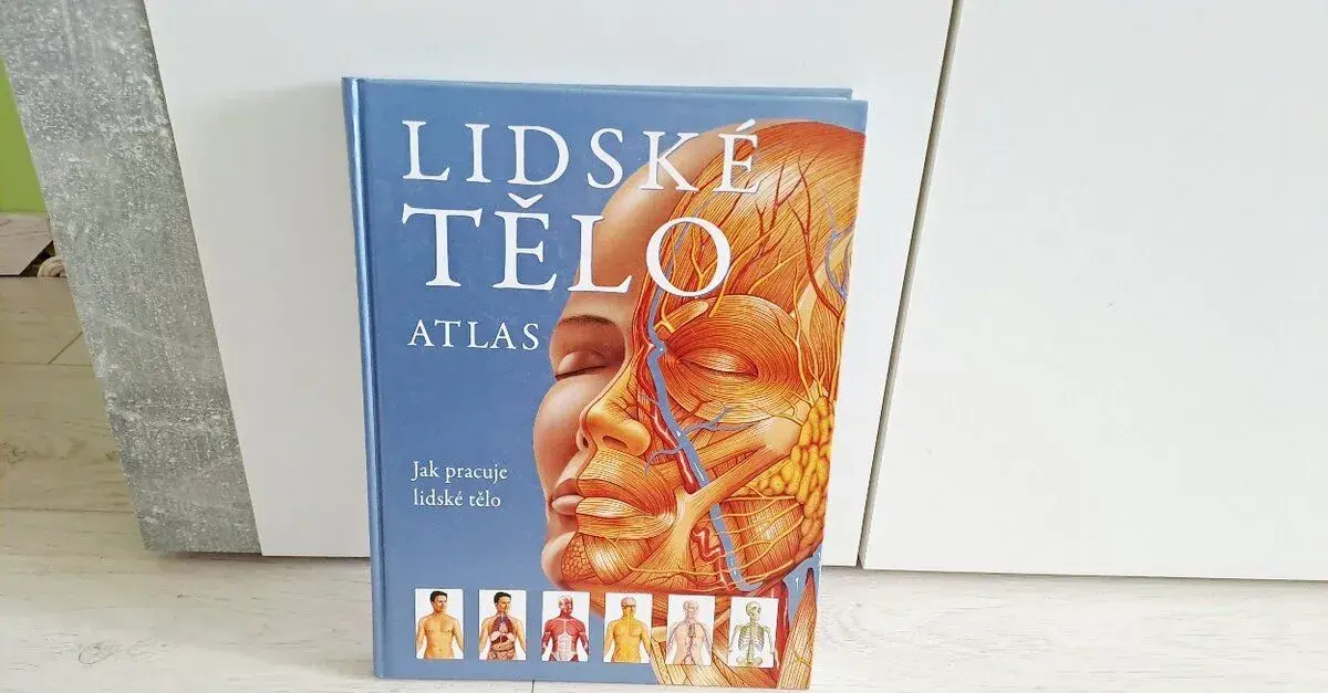 Kniha Lidské tělo atlas