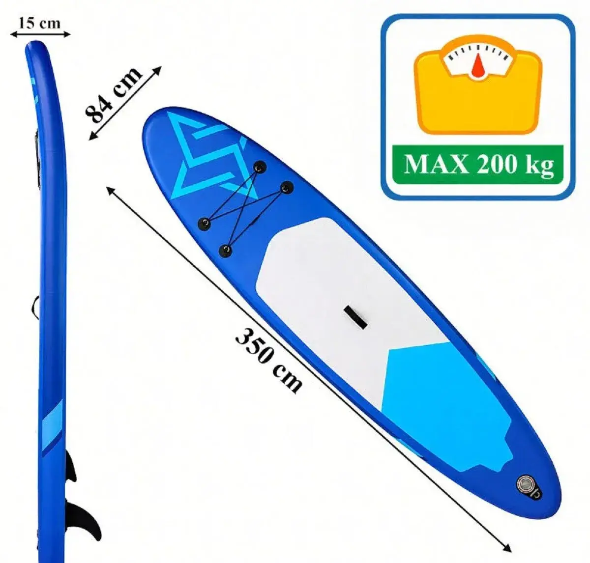 TOP, nový super Paddleboard + příslušenství