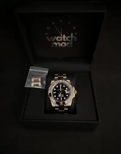 Seiko mod Submariner Gold