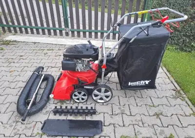 Benzínový zahradní vysavač