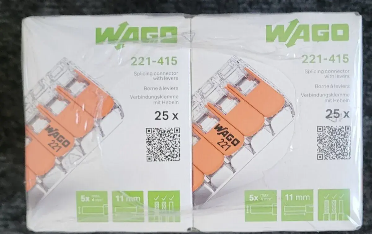 Wagosvorky 5 pinové 250 Ks