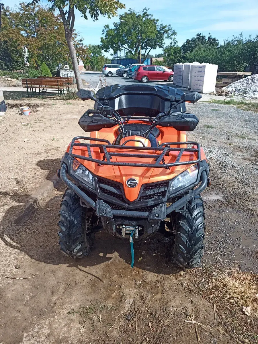 CFMoto Gladiátor x520 EPS oranžová