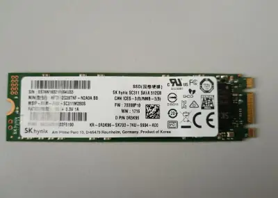 SSD M.2 512GB – SK hynix SC311 SATA - 99 % stav