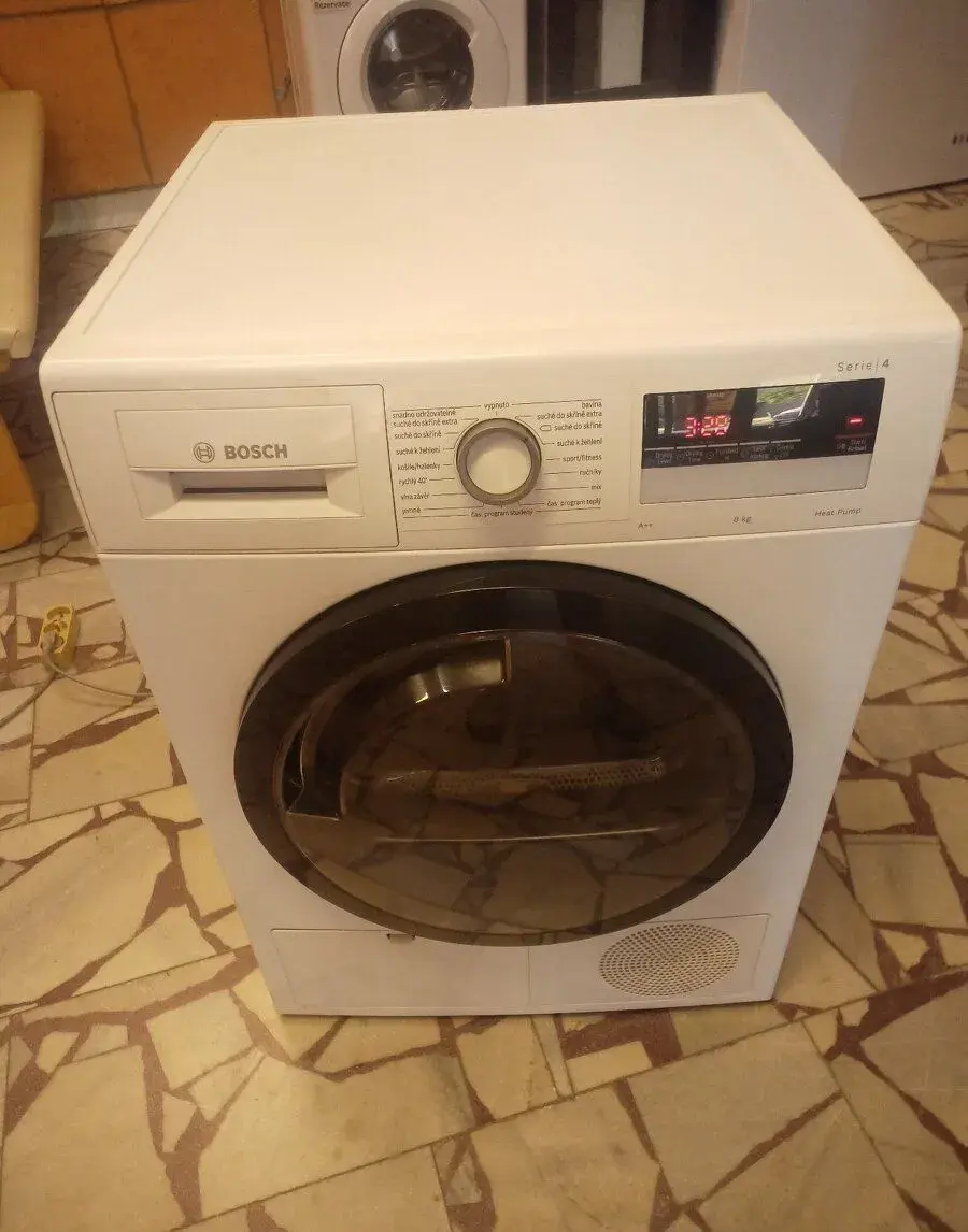 Sušičku Bosch na 8 kg prádla, A++ class
