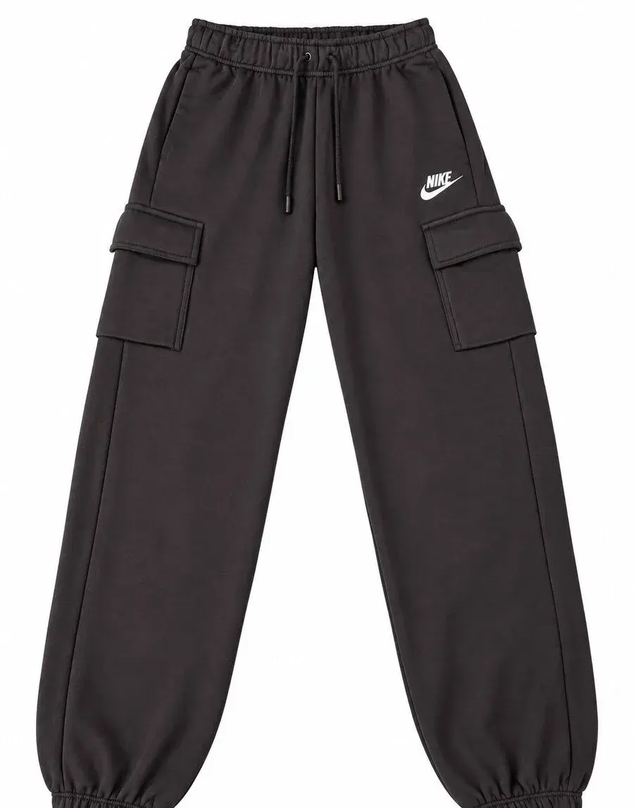 Nike cargo tepláky – černé