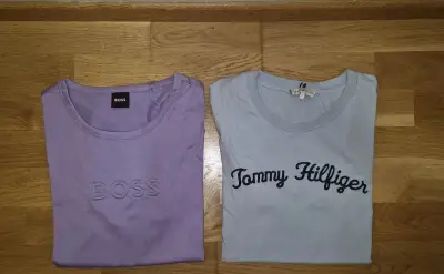 Boss, Tommy Hilfiger - nová trička