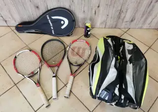 Tenisové rakety + bag Babolat