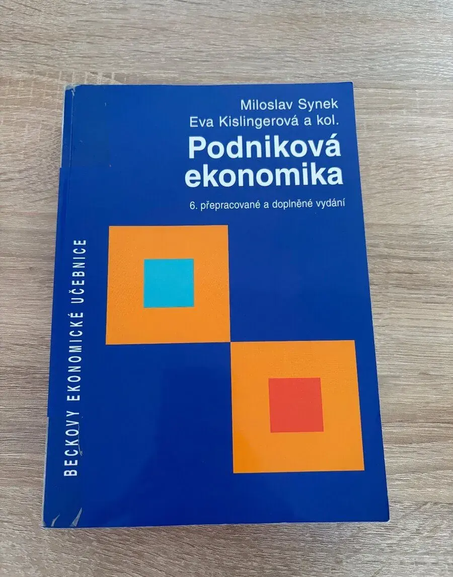 Učebnice podnikové ekonomiky