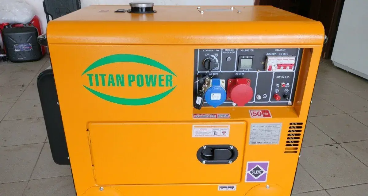 Nová elektrocentrála diesel 5kW 3-faze s el startérem